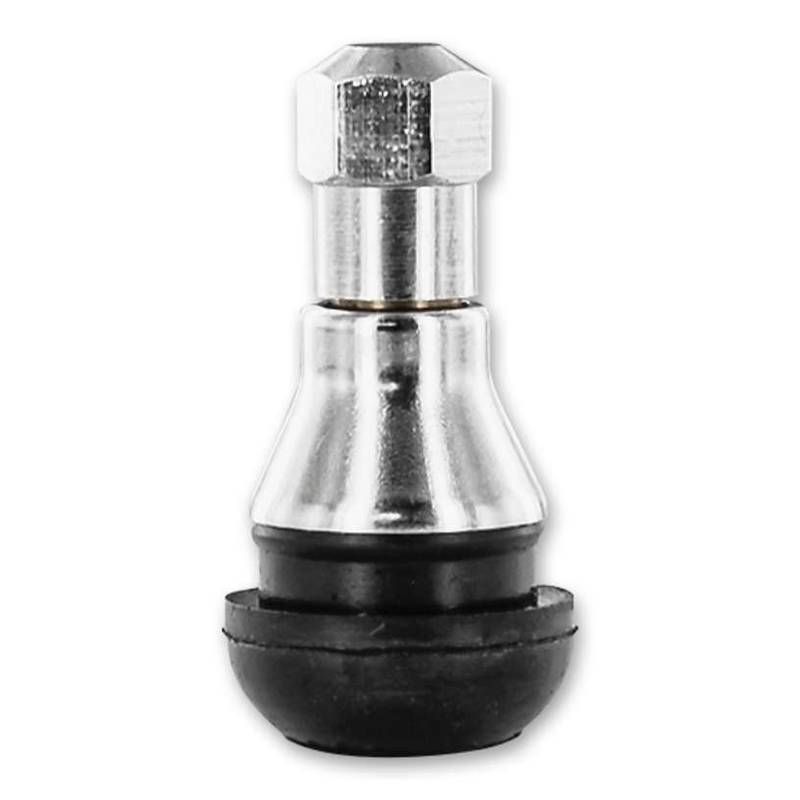 Valve droite chromée pour jante à tubeless 11.3mm (TR412AC) – PP passion  parts AG