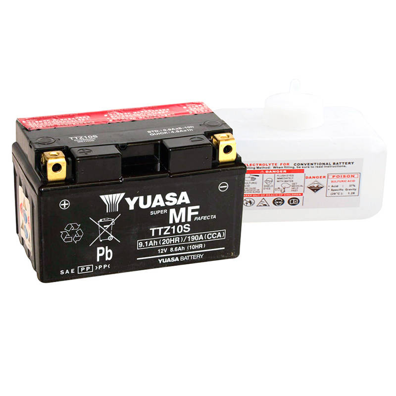 Batterie YTZ10S Yuasa avec pack acide (TTZ10S-BS) – PP passion parts AG