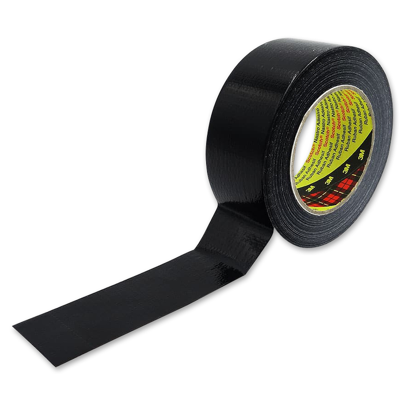 Ruban adhesif racing tape noir 25m