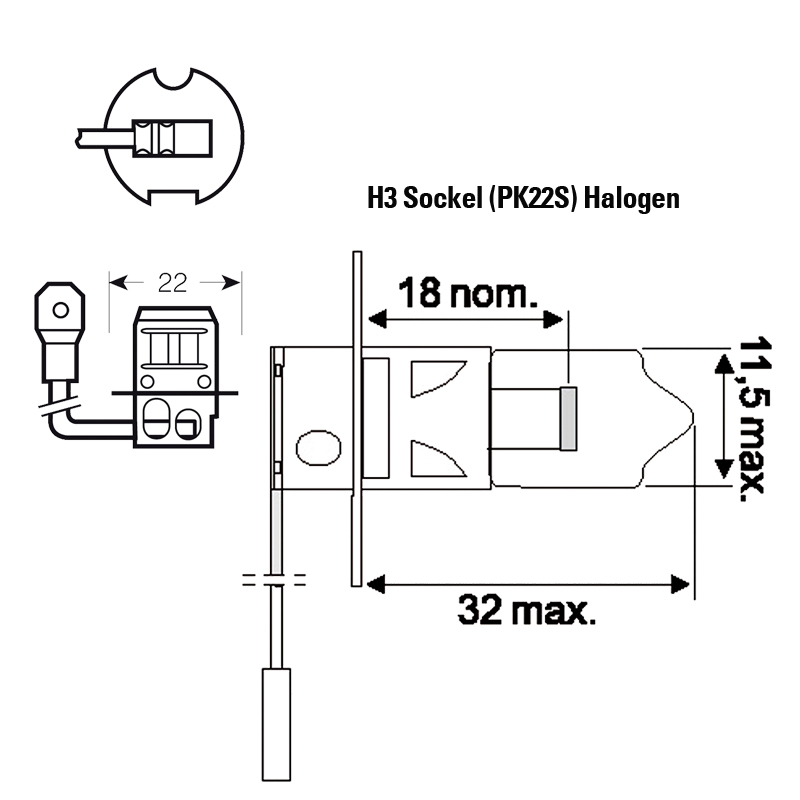Halogen- Birne SIMONI RACING (Paar) HYPER THUNDER – 4000°K 12V/55W (Sockel  – PP passion parts AG